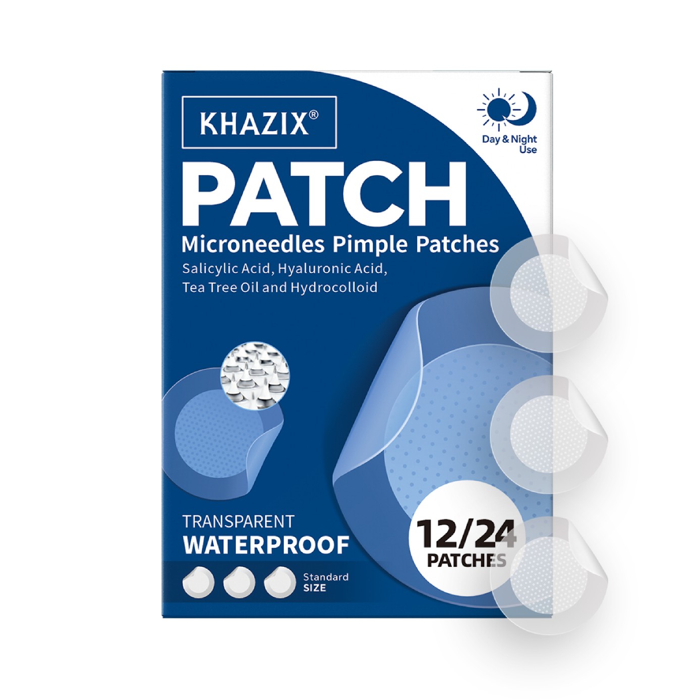 Face Moisturizer - Micro Needle Pimple Patch (24 Pack)