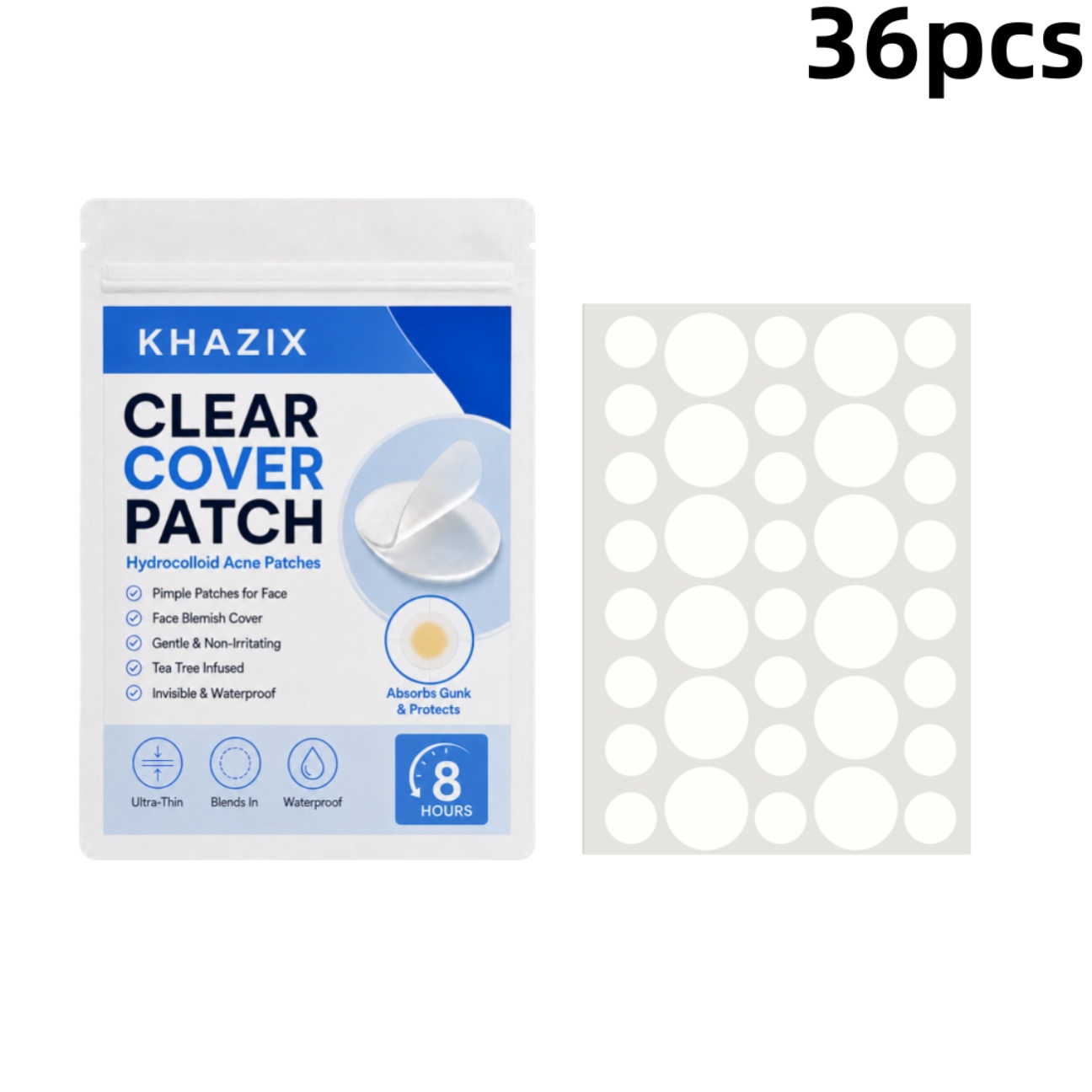 36pcs Transparent Pimple Patch - Face Moisturizer review and price