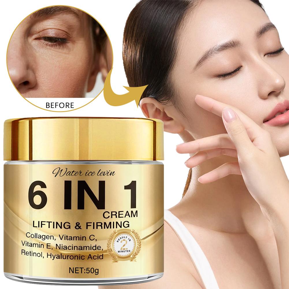 6 IN 1 Collagen Face Cream Lif - Vitamin C Serum review and price