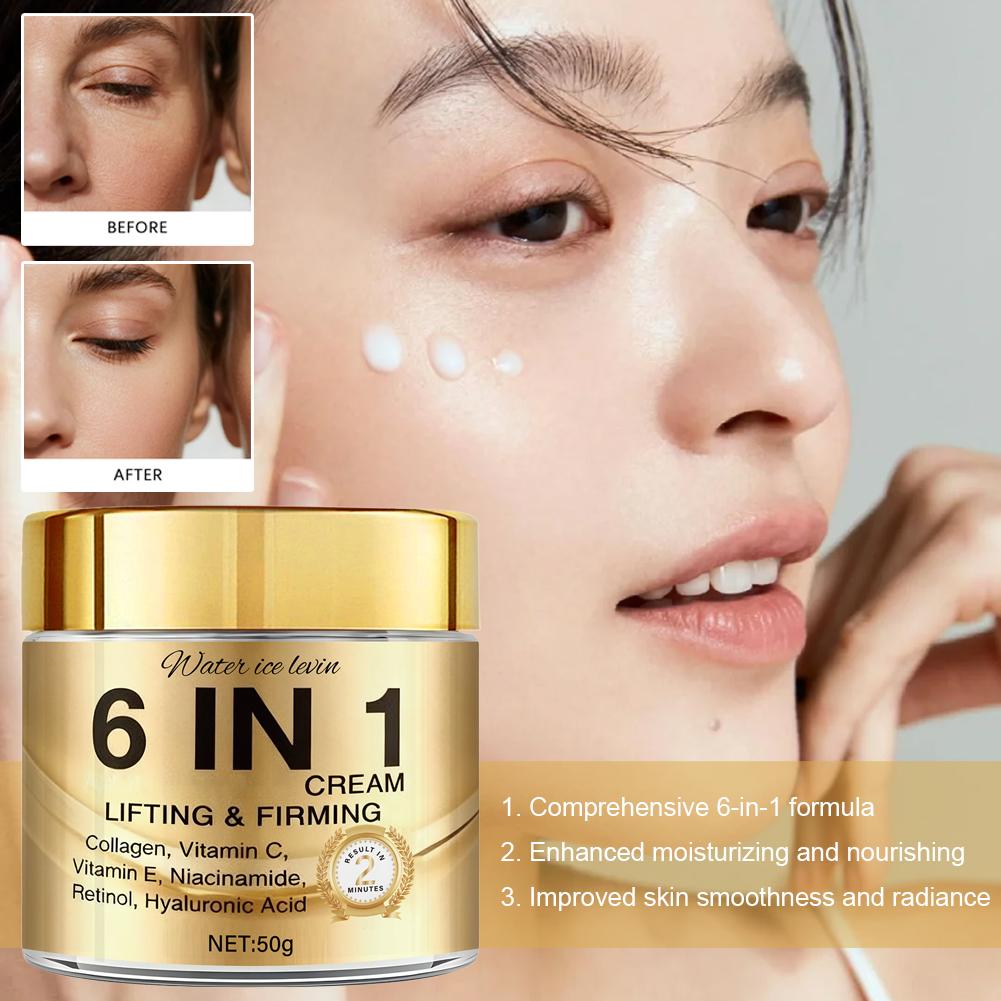 6 IN 1 Collagen Face Cream Lif - Vitamin C Serum review and price