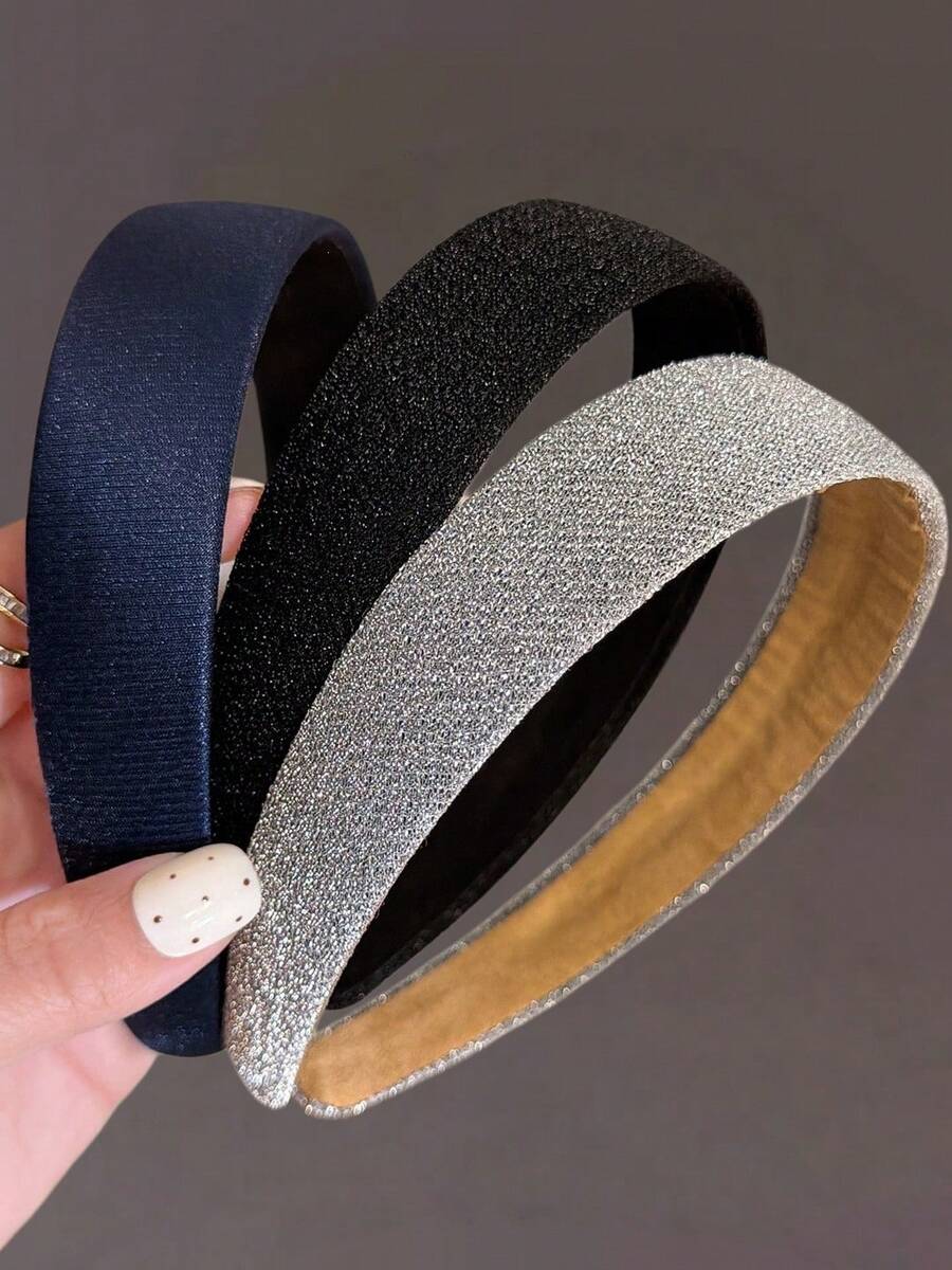 5pcs Solid Wide Headband,Dopam - Skincare China review and price