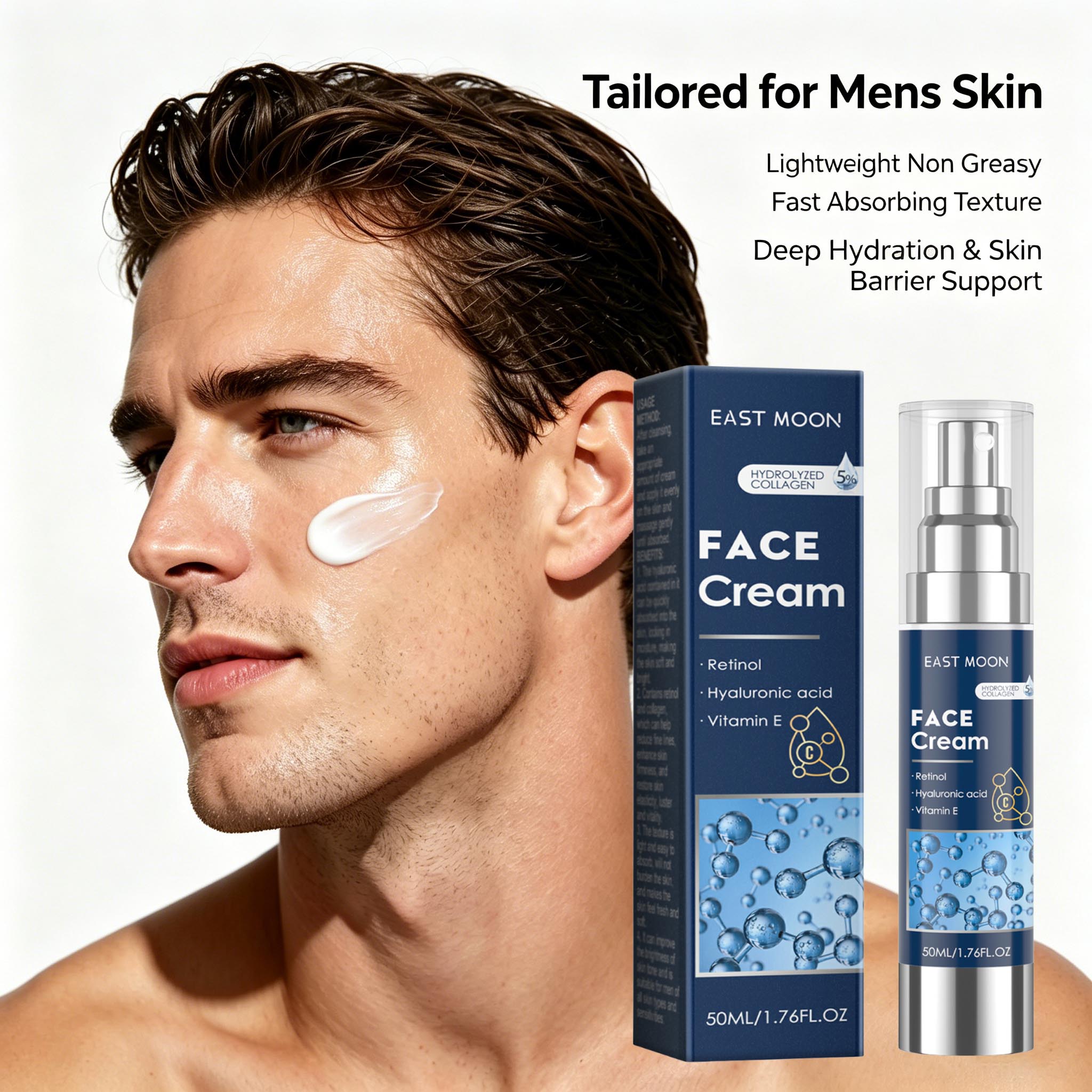 Men's Retinol Face Cream Hyalu - Retinol Cream review and price