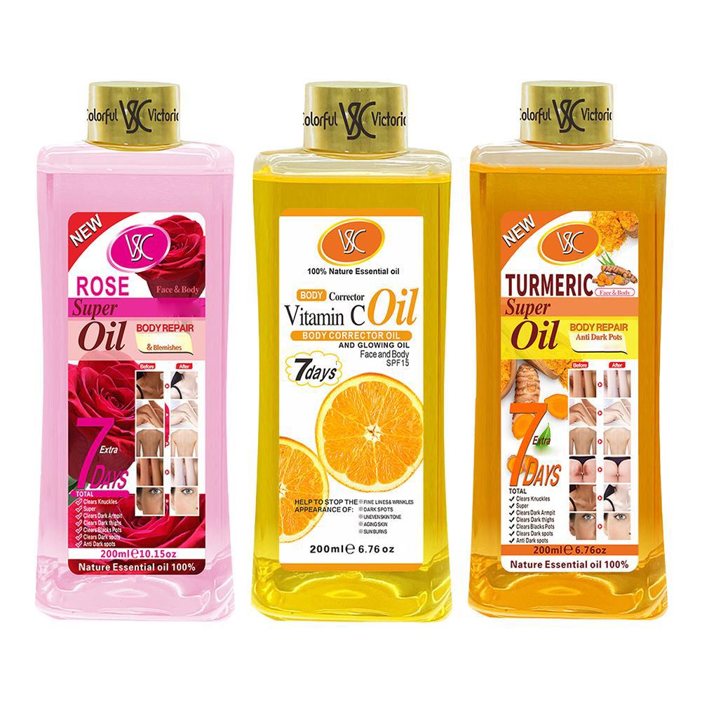 Body massage oil Turmeric Esse - Vitamin C Serum review and price
