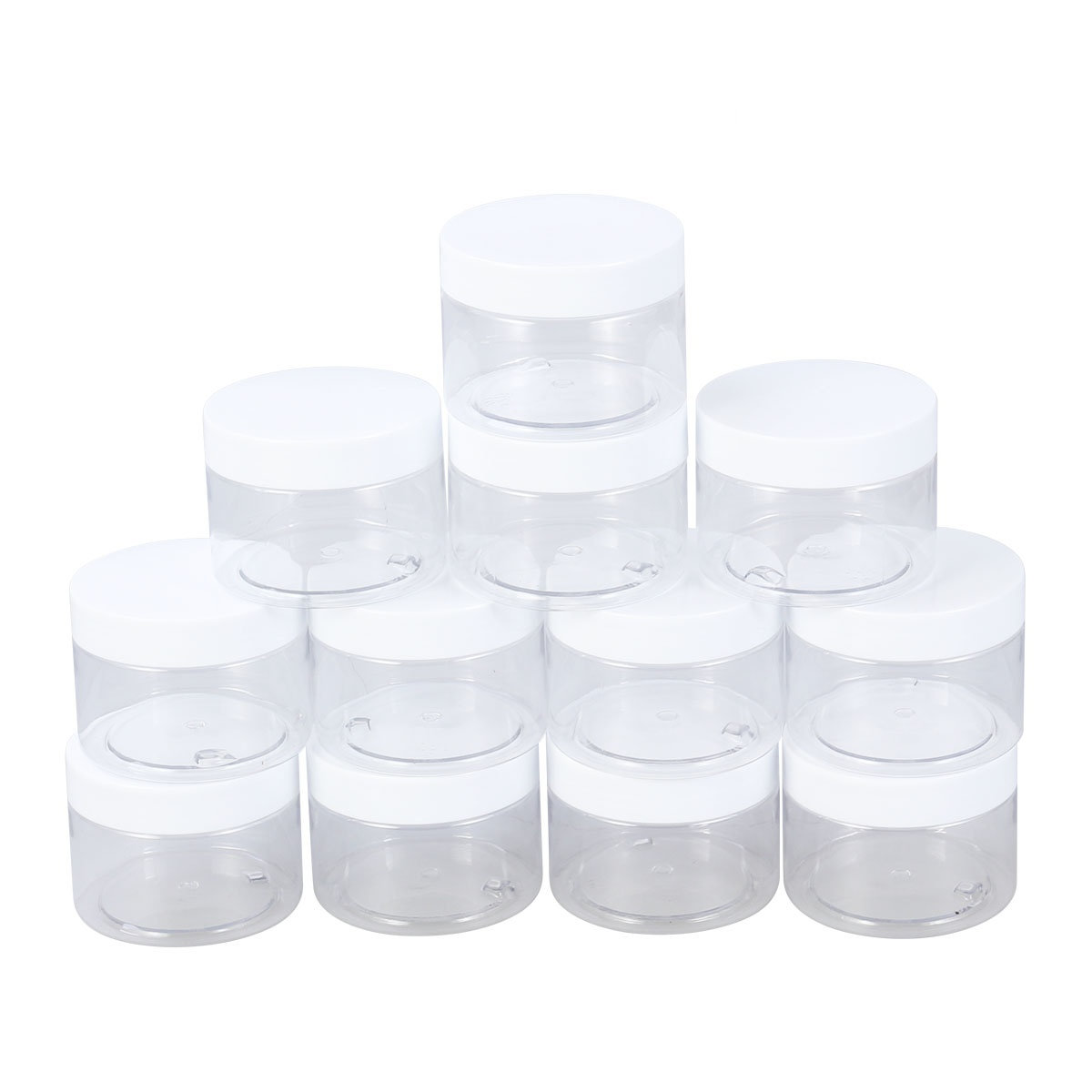 12Pcs Clear Plastic Wide-Mouth - Body Lotion review and price